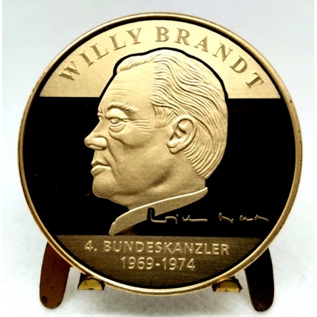 Medalla Willy Brandt (Proof) 40 mm