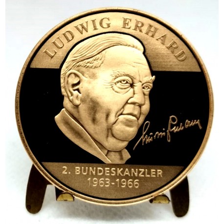 Medalla Ludwig Erhard (Proof) 40 mm