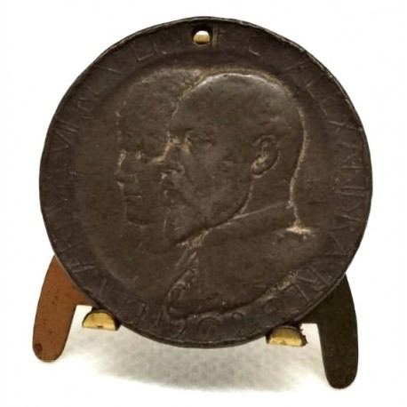 Medalla Rey Eduardo VII & Reina Alejandra. 1902. Coronación (BC)