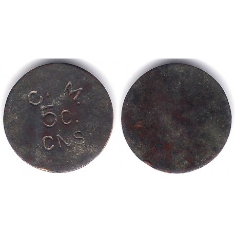 Cooperativa Masnou. CNS. 5 Céntimos (MBC)