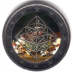 Letonia. 2024. 2 Euro (SC) Coloreada
