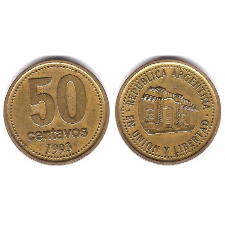 (111.1) Argentina. 1993. 50 Centavos (MBC)