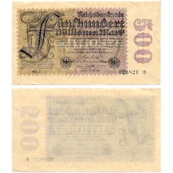 (110f) Imperio Alemán (Weimar. 1923. 500 Million Mark (EBC)
