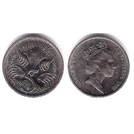 (80) Australia. 1998. 5 Cents (EBC)