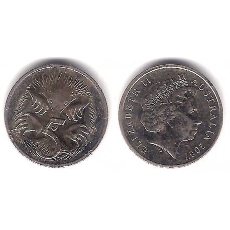 (401) Australia. 2007. 5 Cents (MBC+)