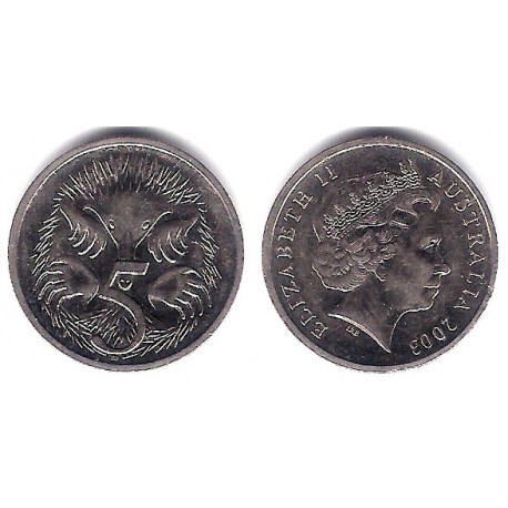 (401) Australia. 2003. 5 Cents (EBC+)