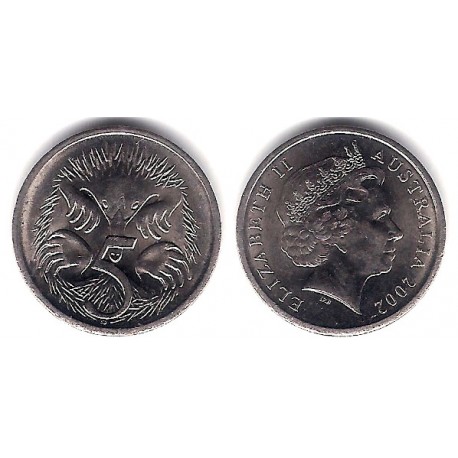 (401) Australia. 2002. 5 Cents (EBC+)