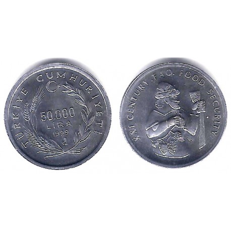 (1103) Turquía. 1999. 50000 Lira (SC)