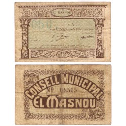 Masnou. 1937. 50 Céntimos (MBC-)