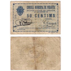 Perafita. 1937. 50 Céntimos (BC/BC+)