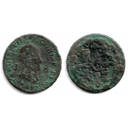 Fernando VII. 1817. 8 Maravedi (RC+/RC) Ceca de Jubia