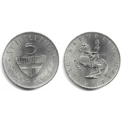(2889a) Austria. 1975. 5 Schilling (SC)