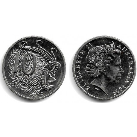 (402) Australia. 2005. 10 Cents (EBC+)