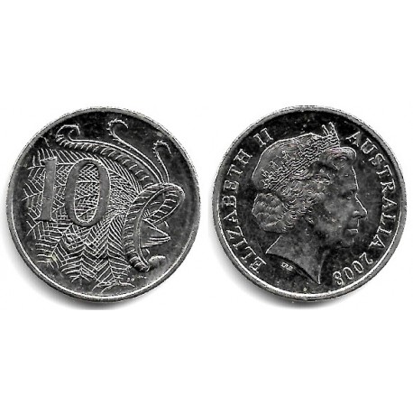 (402) Australia. 2008. 10 Cents (EBC+)