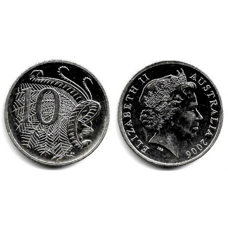 (402) Australia. 2006. 10 Cents (EBC+)