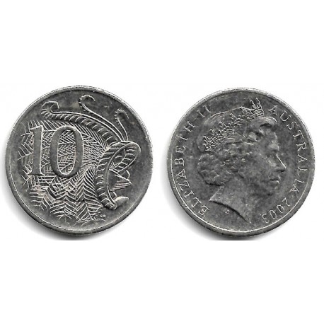 (402) Australia. 2003. 10 Cents (MBC+)