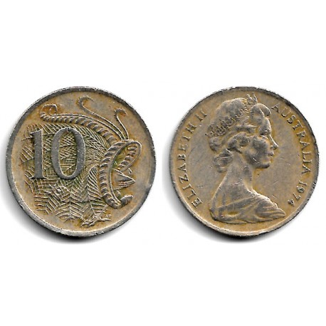 (65) Australia. 1974. 10 Cents (MBC-)