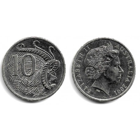 (402) Australia. 2001. 10 Cents (EBC)