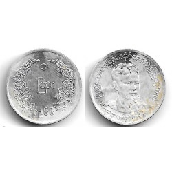 (38) Myanmar. 1966. 1 Pya (MBC)