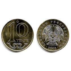 (25) Kazajstan. 2005. 10 Tenge (SC)