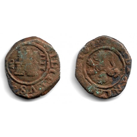Felipe IV. 162X. 4 Maravedi (BC/BC+) Ceca de Madrid