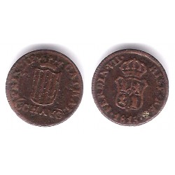 Fernando VII. 1813. Ochavo (BC+) Ceca de Cataluña