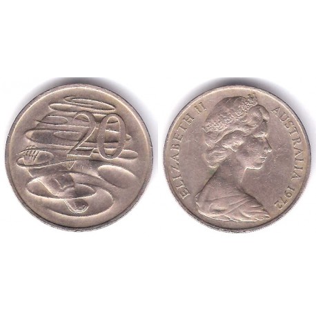 (66) Australia. 1972. 20 Cents (MBC)