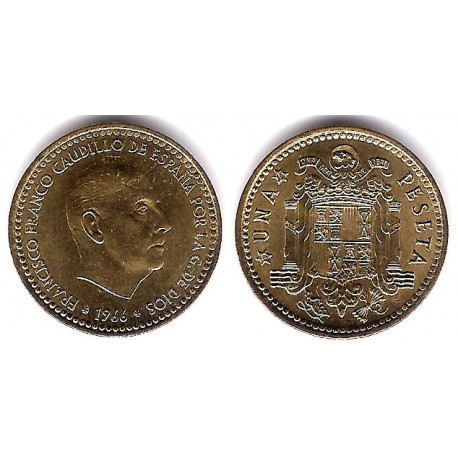 Estado Español. 1966*(19-73). 1 Peseta (SC)
