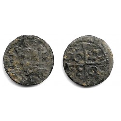 Felipe IV. 1632. Dinero (BC) Ceca de Barcelona