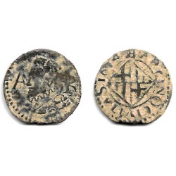 Felipe III. 1614. Ardite (BC) Ceca de Barcelona AR