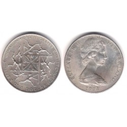 (44) Nueva Zelanda. 1974. 1 Dollar (SC-)