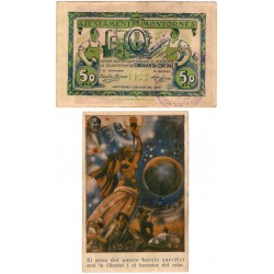 Montornés. 1937. 50 Céntimos (MBC-)