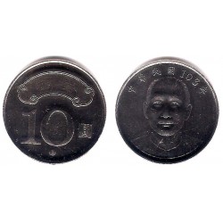 (Y574) Taiwán. 2014(103). 10 Yuan (SC)