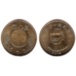(Y568) Taiwán. 2001(104). 50 Yuan (SC)