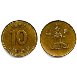 (33.1) Corea del Sur. 1987. 10 Won (MBC)