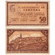 Cervera. 1937. 50 Céntimos (MBC+)