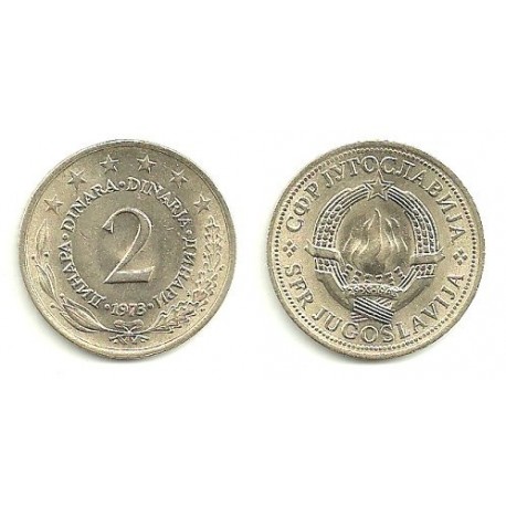 (57) Yugoslavia. 1973. 2 Dinara (SC)
