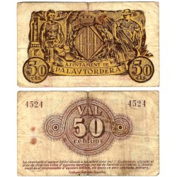 Palautordera. 1937. 50 Céntimos (BC)