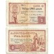 Palamós. 1937. 1 Peseta (MBC-/MBC)