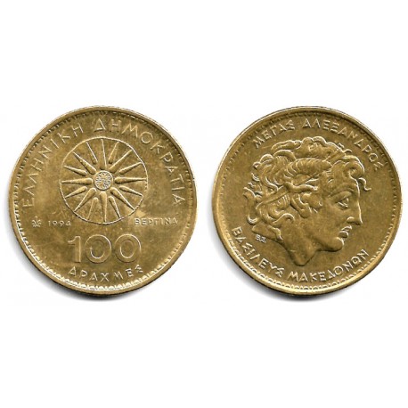(159) Grecia. 1994. 100 Drachma (MBC)