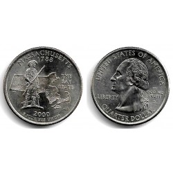 (305) Estados Unidos de América. 2000(D). Quarter Dollar (SC-)