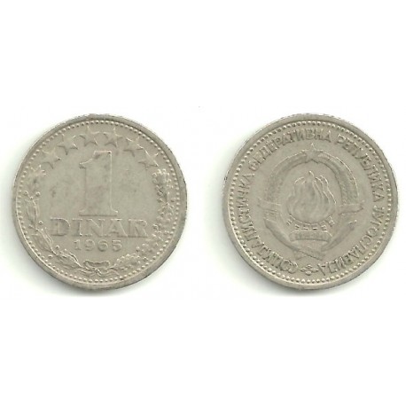 (47) Yugoslavia. 1965. 1 Dinar (MBC)