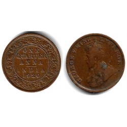 (512) India Británica. 1920. Quarter Anna (MBC/MBC-)