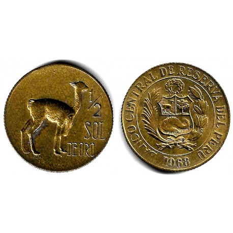 (247) Perú. 1968. ½ Sol de Oro (MBC)
