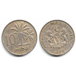 (10.1) Nigeria. 1973. 10 Kobo (MBC)