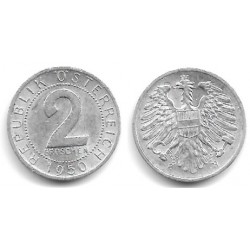 (2876) Austria. 1950. 2 Groschen (MBC+)