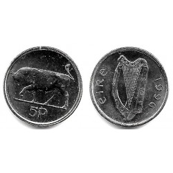 (28) Irlanda. 1996. 5 Pence (SC)