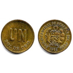 (266.1) Perú. 1975. 1 Sol de Oro (MBC+)