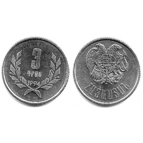 (55) Armenia. 1994. 3 Dram (EBC+)