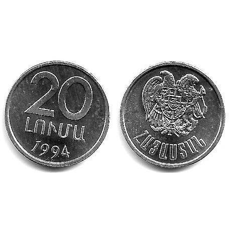 (52) Armenia. 1994. 20 Luma (SC)